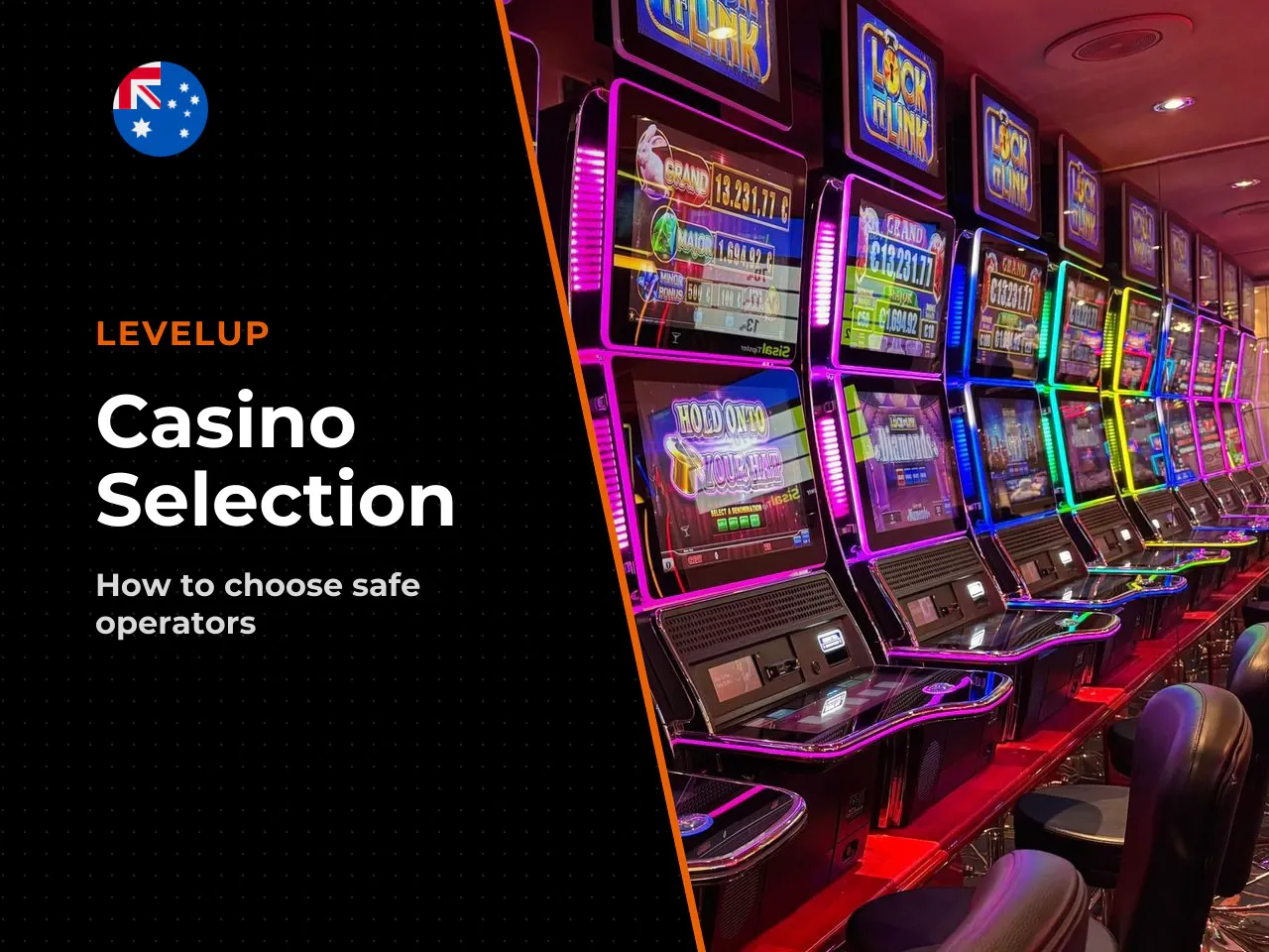 Selecting an online casino for this